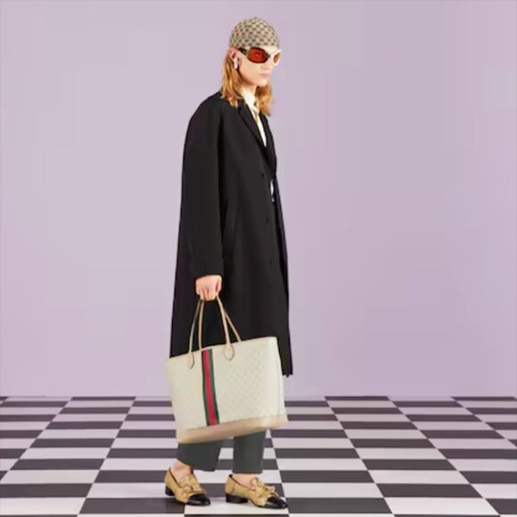 Gucci 726755 Ophidia Large Tote with Pouch - Picture 10 of 10